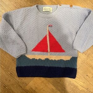 100% alpaca wool, vintage alpaca sweater. Hand knit in Bolivia 🇧🇴